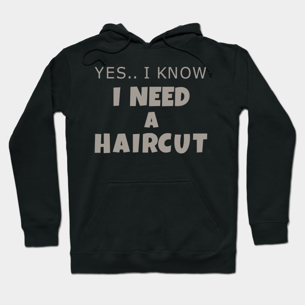 Yes i know i need a haircut Hoodie by skaterly